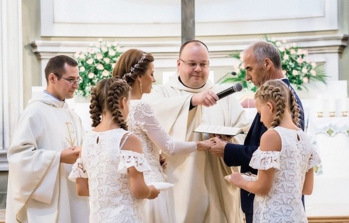 Венчание в католическом храме