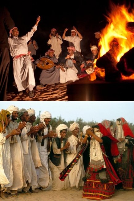 Празднование свадьбы у бедуинов