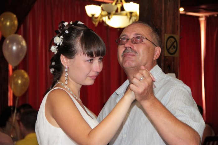 Классический танец с отцом