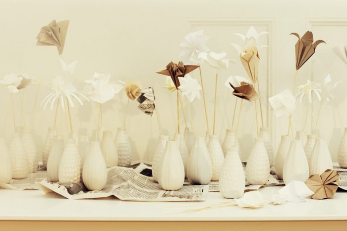 Стильные вазочки для оформления свадьбы