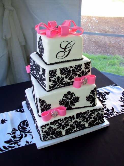 Свадебный торт дамаск