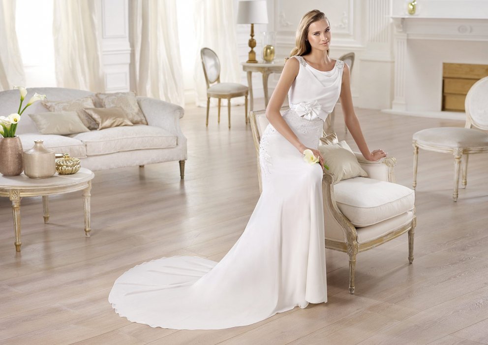 Свадебное платье Olma Pronovias (Fashion 2014)