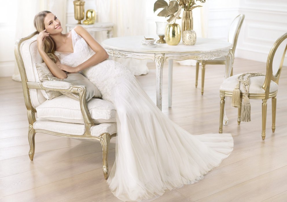 Свадебное платье Landra Pronovias (Fashion 2014)