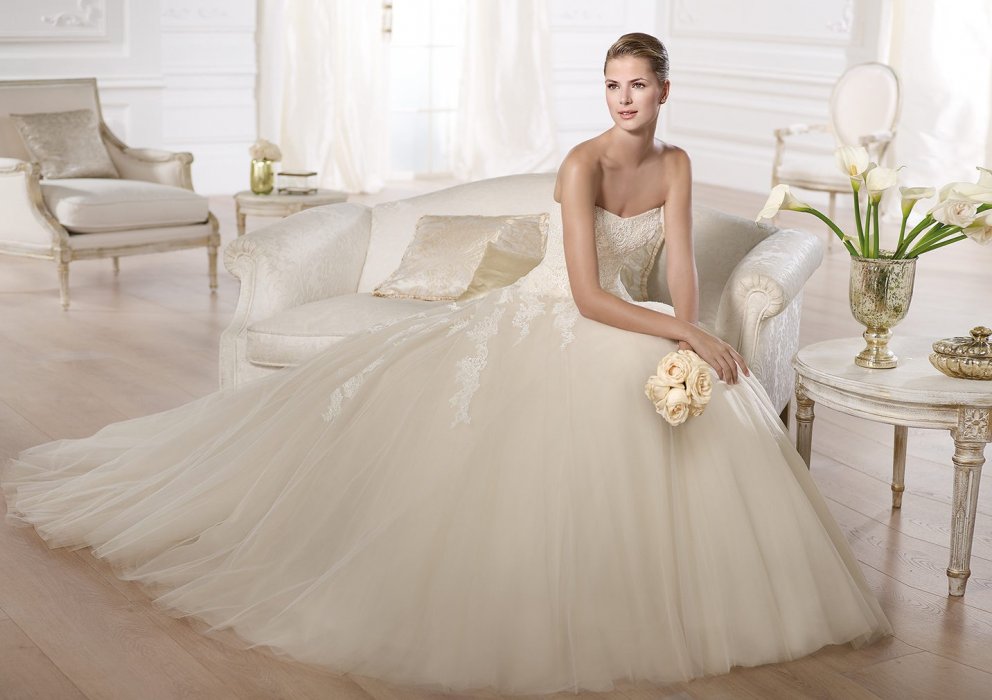 Свадебное платье Octavia Pronovias (Glamour 2014)