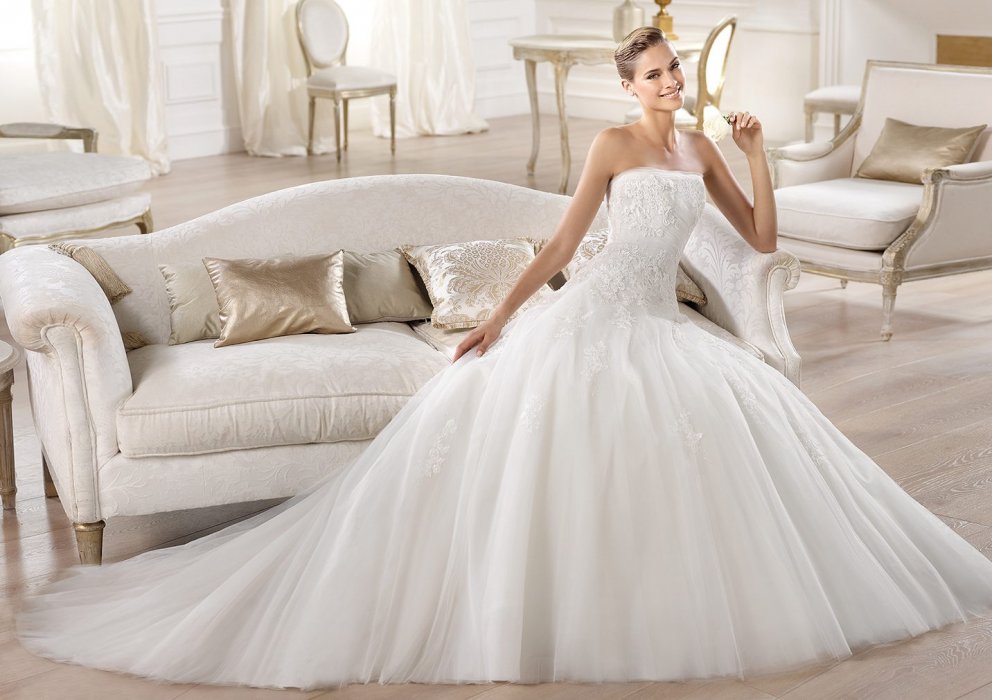 Свадебное платье Ocotal Pronovias (Glamour 2014)