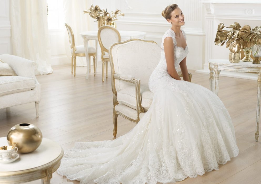 Свадебное платье Letha Pronovias (Glamour 2014)