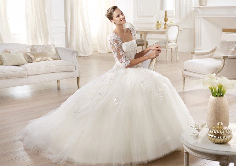 Свадебное платье Ocanto Pronovias (Glamour 2014)
