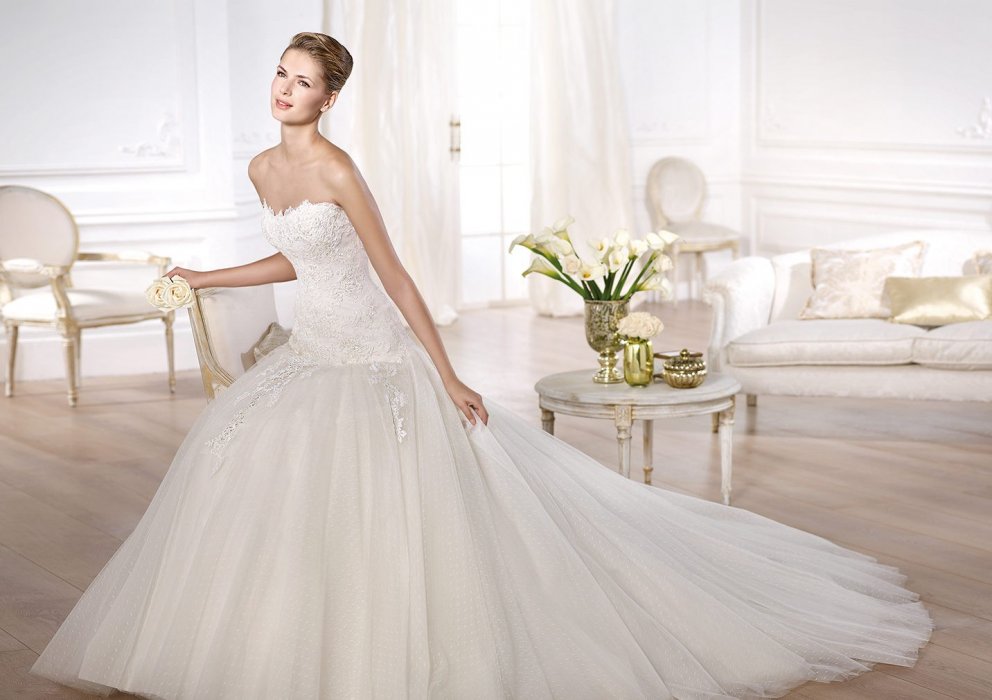 Свадебное платье Oberti Pronovias (Glamour 2014)