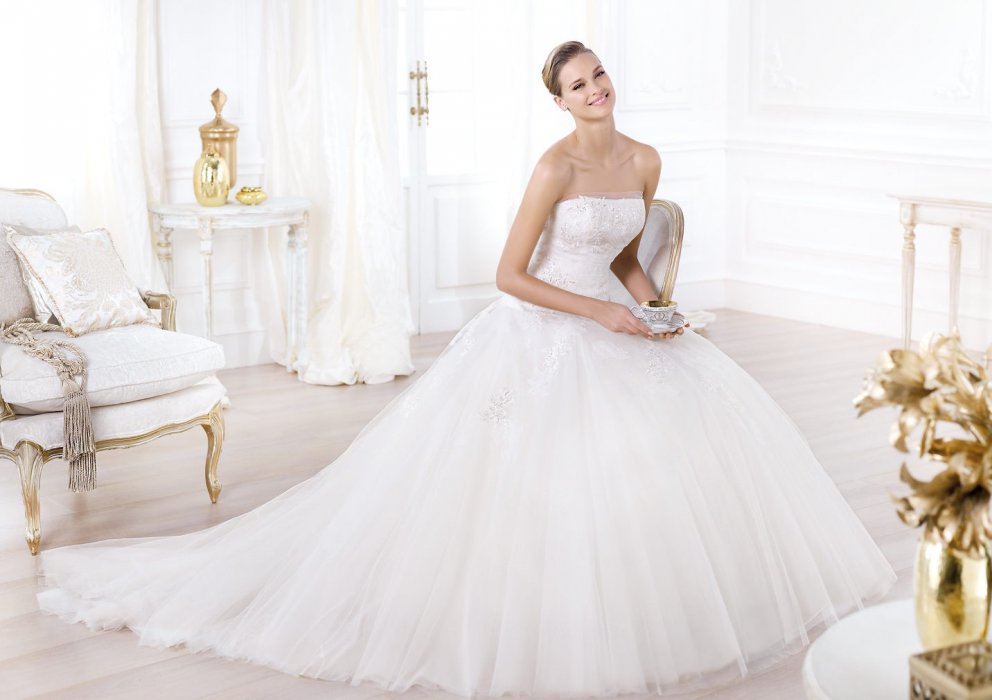 Свадебное платье Leonie Pronovias (Glamour 2014)