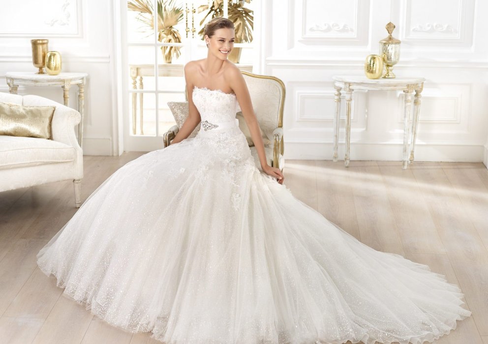 Свадебное платье Liceria Pronovias (Glamour 2014)