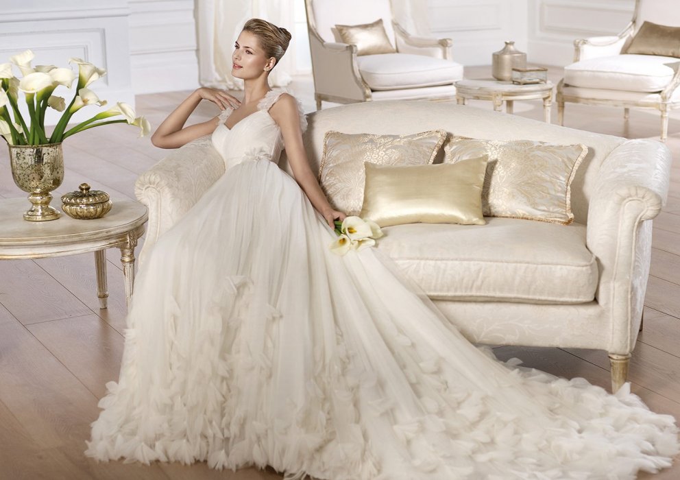 Свадебное платье Ondina Pronovias (Glamour 2014)