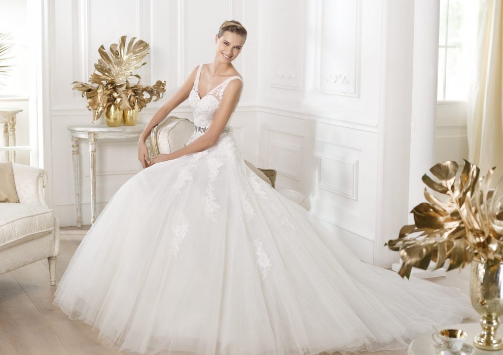 Свадебное платье Lauris Pronovias (Glamour 2014)