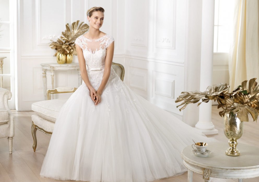 Свадебное платье Lianna Pronovias (Glamour 2014)