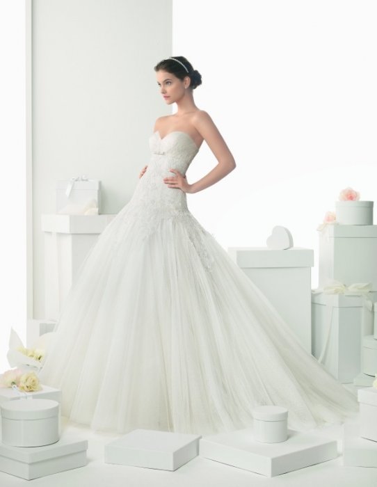 Свадебное платье Calafell Rosa Clara 2014