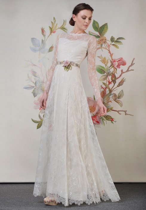 Свадебное платье Charlotte Claire Pettibone (Decoupage 2014)