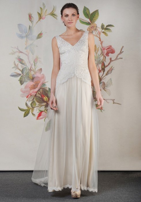 Свадебное платье Florentine Claire Pettibone (Decoupage 2014)
