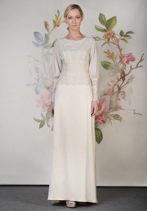 Свадебное платье Estelle Claire Pettibone (Decoupage 2014)