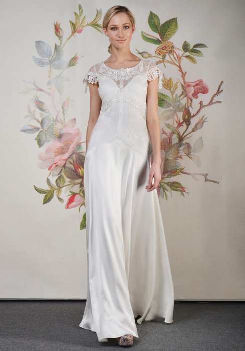 Свадебное платье Wren Claire Pettibone (Decoupage 2014)