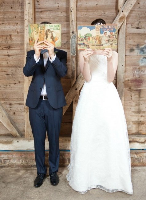 Фотосессия для книжной свадьбы