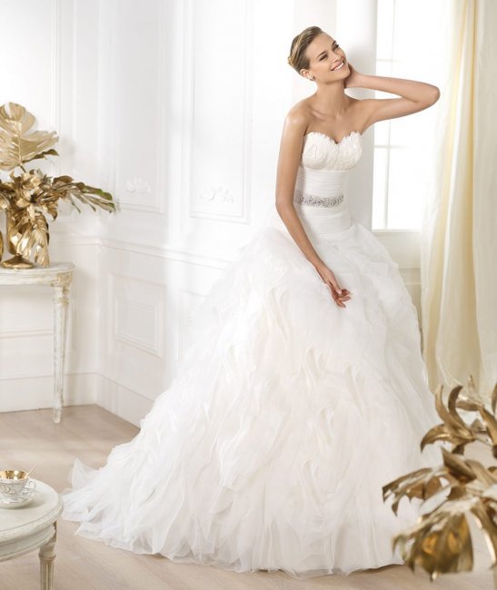 Платье невесты для небесной свадьбы