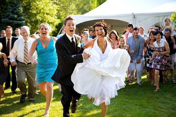 Свадьба, организованная свадебным агентством