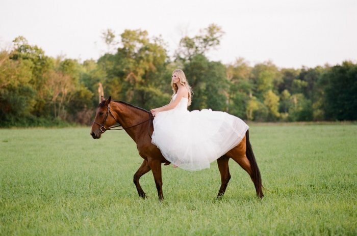 Невеста на коне