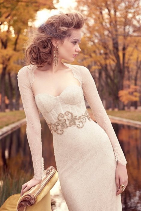 Свадебное платье Lazaro (Spring 2015)