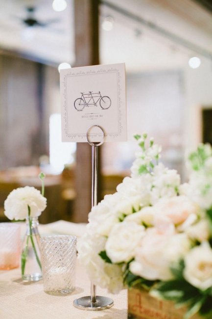 Декор велосипедной свадьбы