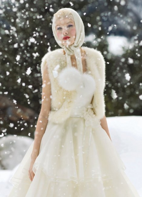 Образ зимней невесты