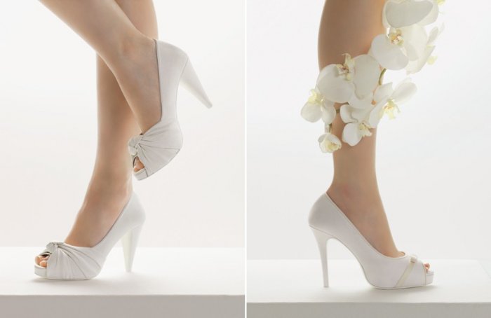 Классические свадебные туфли
