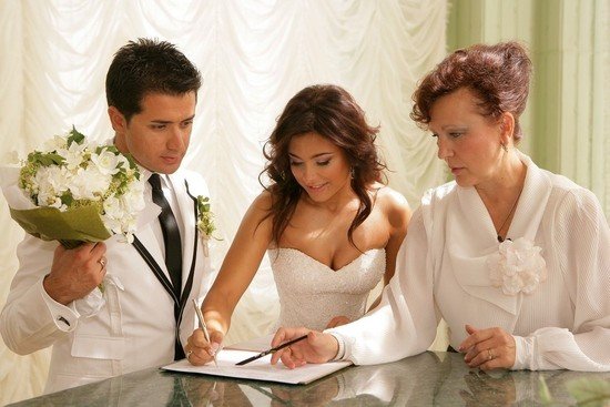 Регистрация брака в ЗАГСе