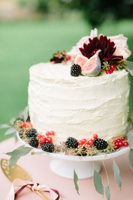 Свадебный торт для осенней свадьбы