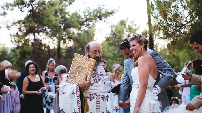 Таинство венчания в Греции