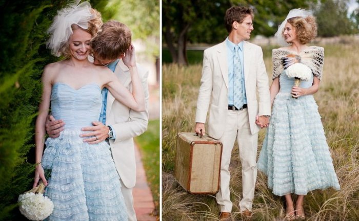 Оригинальные наряды для свадьбы для двоих