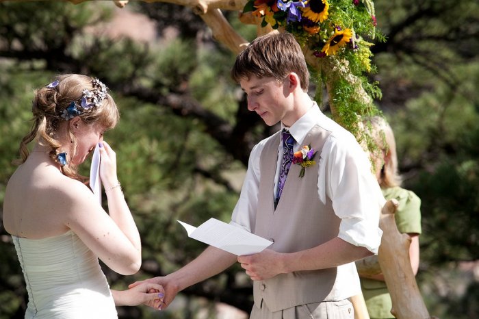 Произнесение свадебной клятвы