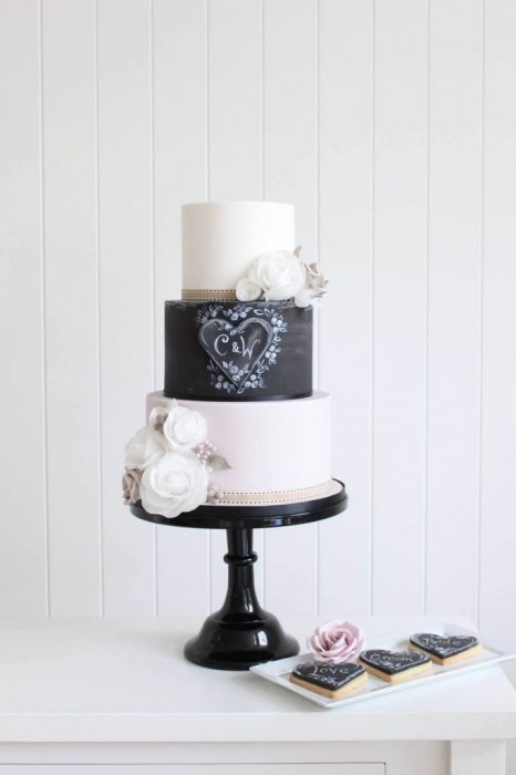 Интересная идея для дизайна свадебного торта