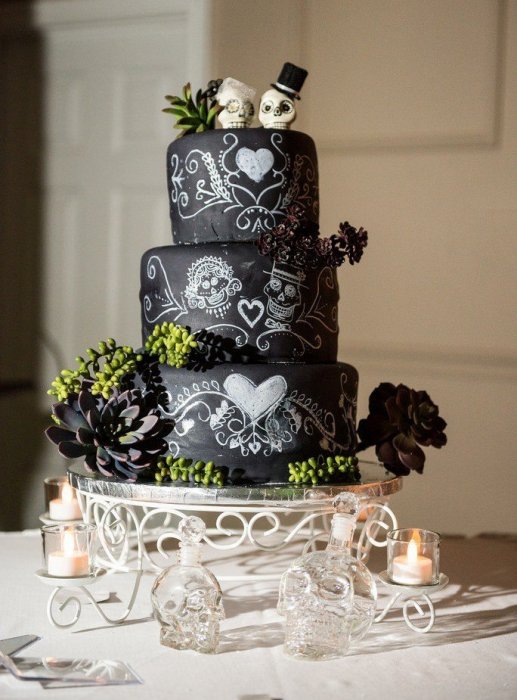 Свадебный торт для тематической свадьбы