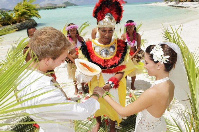 Свадьба в Полинезии