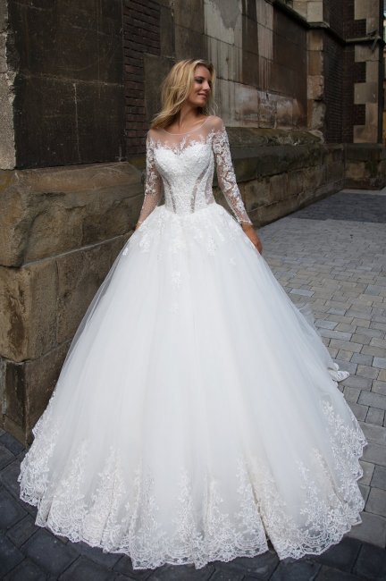 Свадебное платье Оксаны Мухи