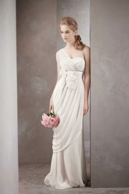 Свадебное платья а-ля греческая богиня