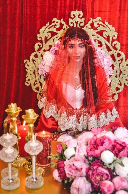 Национальное свадебное платье в Азербайджане