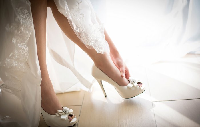 Свадебная обувь должна быть удобной