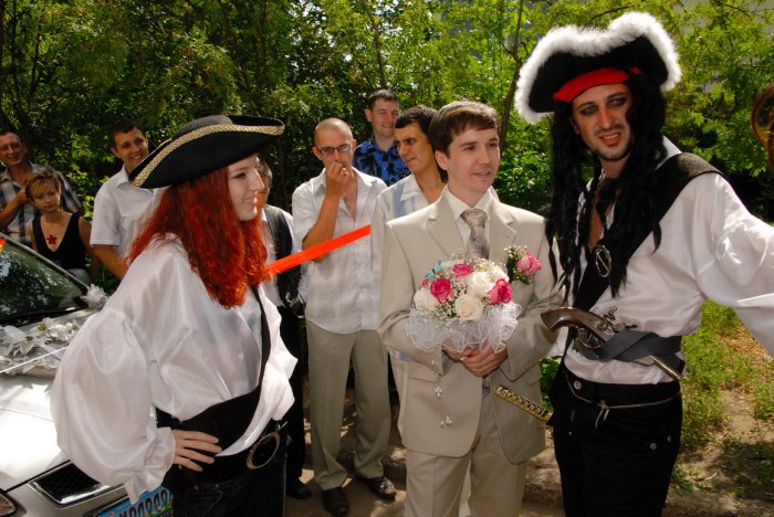 Выкуп невесты в стиле «Пираты Карибского моря»