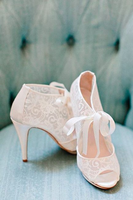 Туфли на высоком каблуке на свадьбу