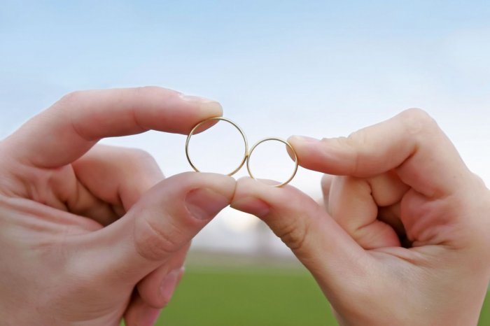 Можно ли показать обручальные кольца до свадьбы