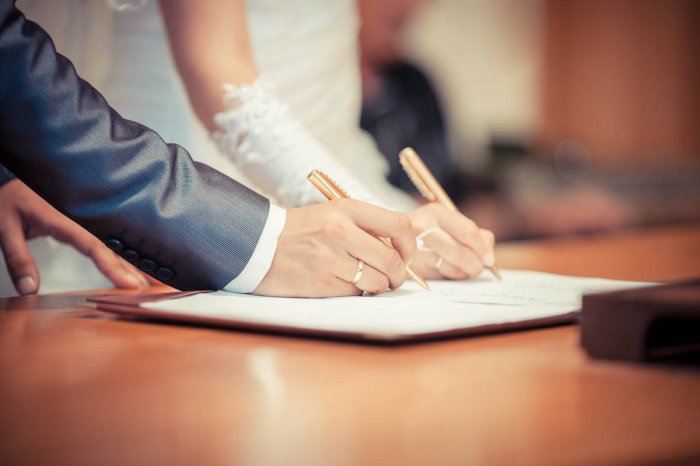 Перечень документов для регистрации брака