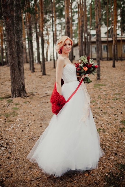 Образ невесты для красной свадьбы