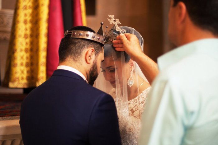 Венчание у армян