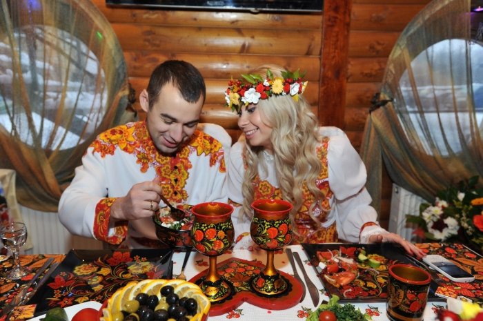 Свадьба по русским древним традициям