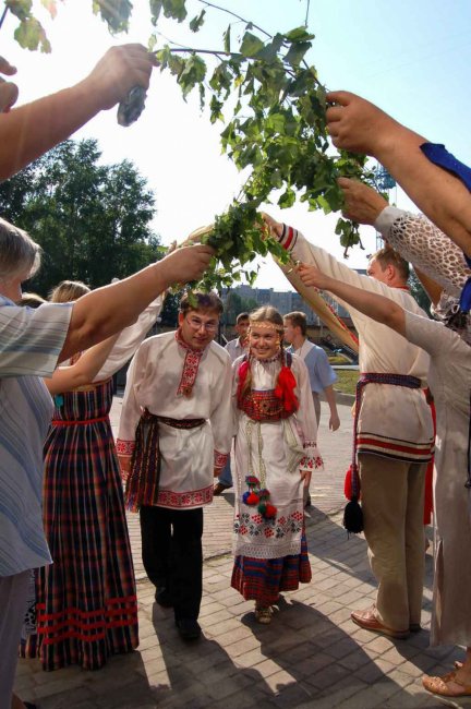 Русские традиции на свадьбу